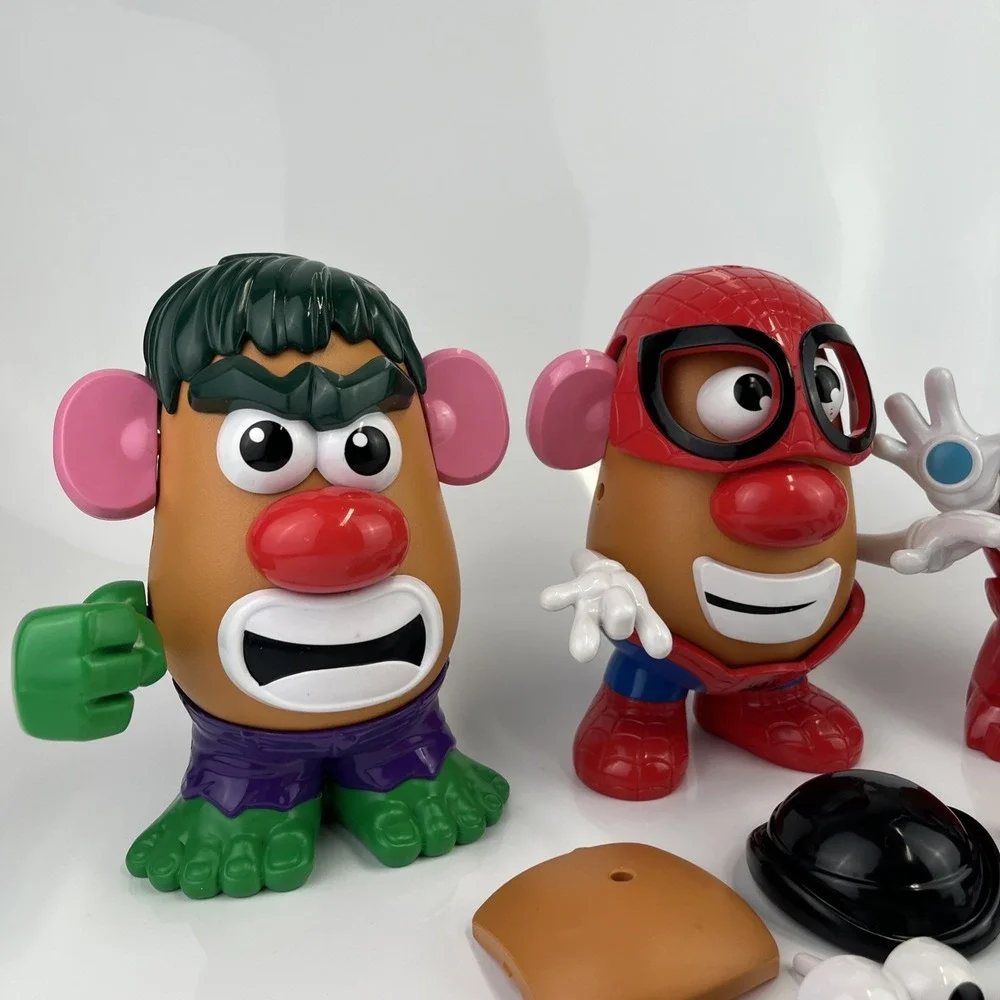 Kohl's Exclusive‎ Marvel Mr. Potato Head 3 Figures Iron! (Missing Pieces)